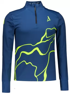 Muška sportska majica premium plus ALTISPORT VOJ/ALM073MI04 TAMNO-FLUO ŽUTA