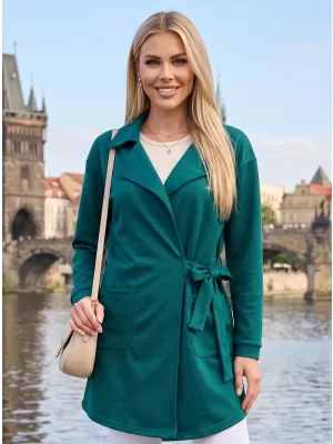 Ženska vrhunska trenirka ALTISPORT VOJ/ALW000MI05 ZELENA