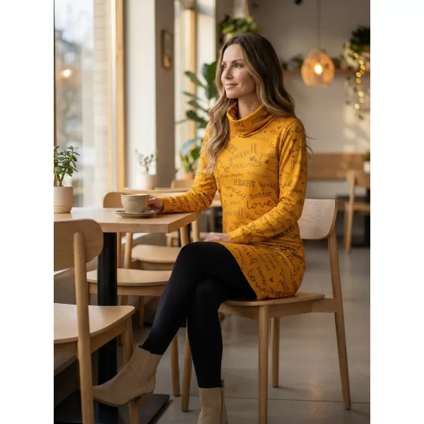  Ženska vrhunska produžena majica ALTISPORT VOJ/ALW067MI06 JANTAR 