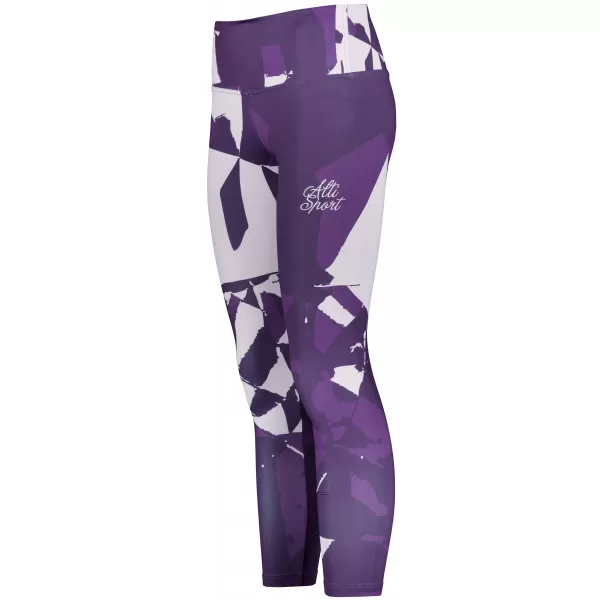  Ženske duge premium tajice ALTISPORT VOJ/ALW080LEG01 TAMNOLJUBIČASTA 