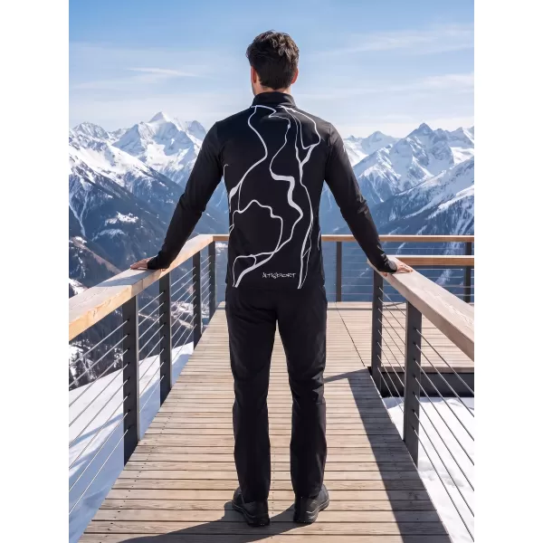  Muška sportska majica premium plus ALTISPORT VOJ/ALM073MI04 CRNA 