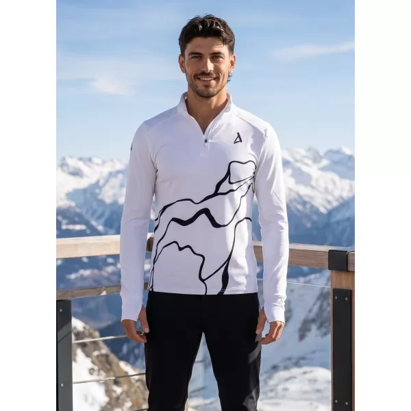  Muška sportska majica premium plus ALTISPORT VOJ/ALM073MI04 BIJELA 