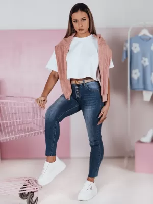 Ladijske hlače DSTREET SKYFINE UY2361 PLAVI