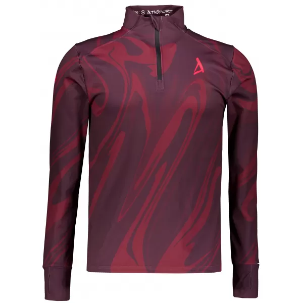  Muška sportska majica premium plus ALTISPORT VOJ/ALM072MI04 VINO-CRVENO 