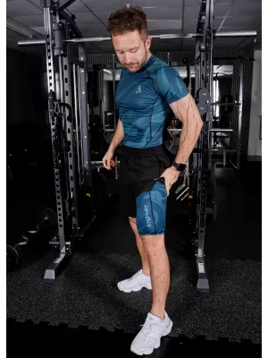 Muške sportske tajice iznad koljena premium ALTISPORT VOJ/ALM072LEG02 KEROZIN