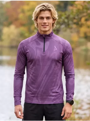 Muška sportska majica premium plus ALTISPORT VOJ/ALM072MI04 LJUBIČASTA