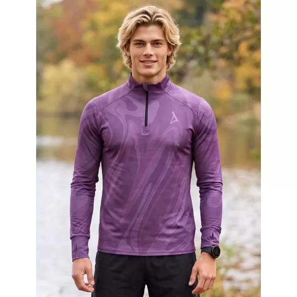  Muška sportska majica premium plus ALTISPORT VOJ/ALM072MI04 LJUBIČASTA 