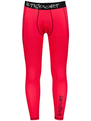 Muške duge premium sportske tajice ALTISPORT VOJ/ALM000LEG01 CRVENA