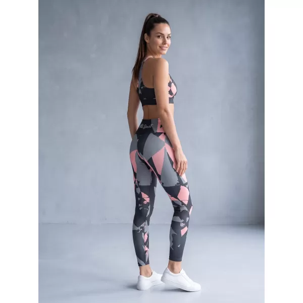  Ženske duge premium tajice ALTISPORT VOJ/ALW080LEG01 CRNO-LOSOS 