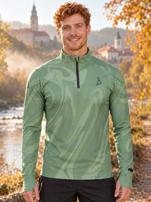 Muška sportska majica premium plus ALTISPORT VOJ/ALM072MI04 ZELENA