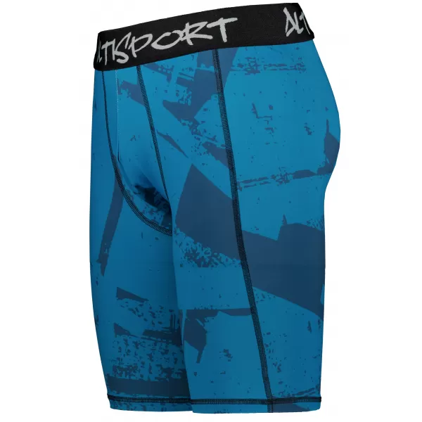  Muške sportske tajice iznad koljena premium ALTISPORT VOJ/ALM079LEG02 PLAVA 