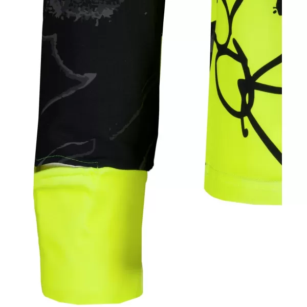  Muška sportska majica premium plus ALTISPORT VOJ/ALM076MI04 FLUO-ŽUTA 