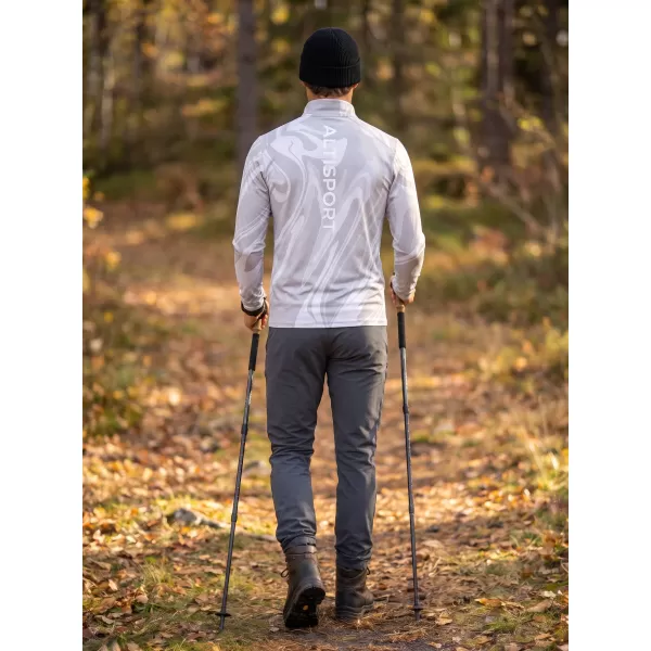  Muška sportska majica premium plus ALTISPORT VOJ/ALM072MI04 SIVA 