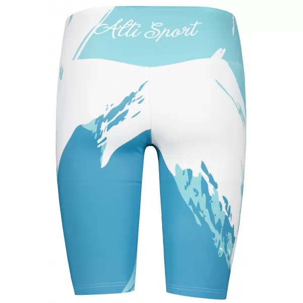  Ženske tajice iznad koljena premium ALTISPORT VOJ/ALW081LEG02 PLAVA 