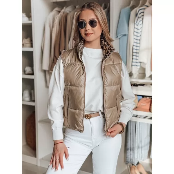  Prsluk DSTREET CHIPUFF TY4825 KARAMELA 