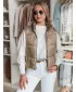 Prsluk DSTREET CHIPUFF TY4825 KARAMELA