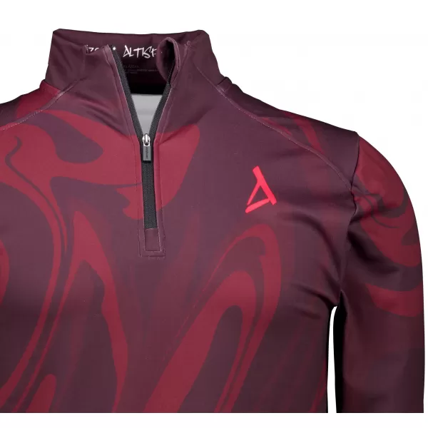  Muška sportska majica premium plus ALTISPORT VOJ/ALM072MI04 VINO-CRVENO 