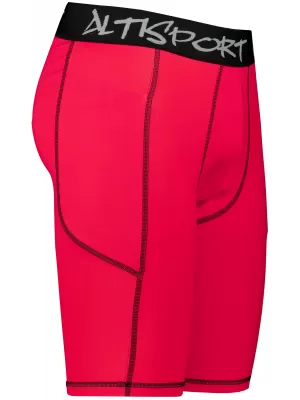 Muške sportske tajice iznad koljena premium ALTISPORT VOJ/ALM000LEG02 CRVENA