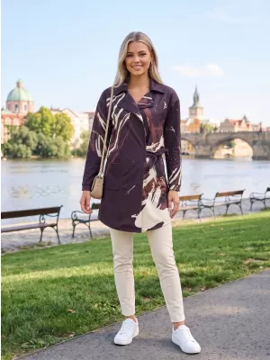 Ženska vrhunska trenirka ALTISPORT VOJ/ALW074MI05 RUDAČA