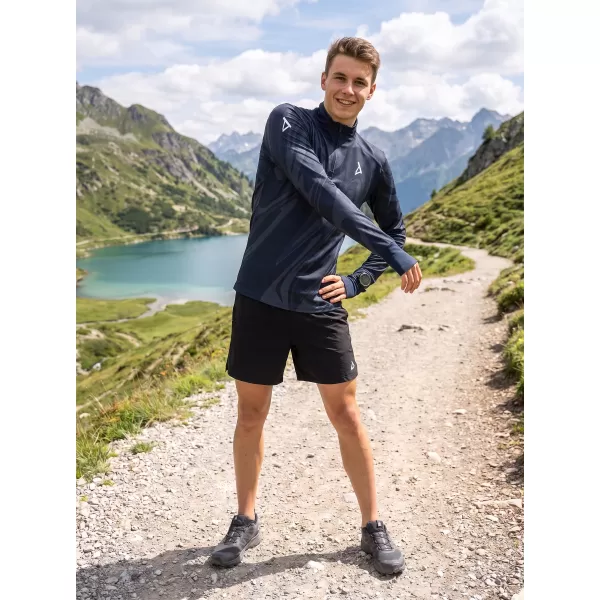  Muška sportska majica premium plus ALTISPORT VOJ/ALM072MI04 CRNA 