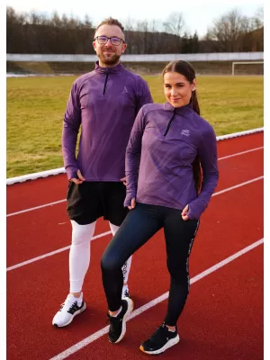 Ženska premium plus sportska majica ALTISPORT VOJ/ALW072MI04 LJUBIČASTA