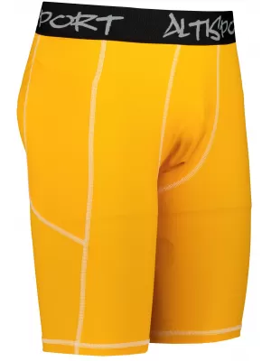 Muške sportske tajice iznad koljena premium ALTISPORT VOJ/ALM000LEG02 NARANČASTA