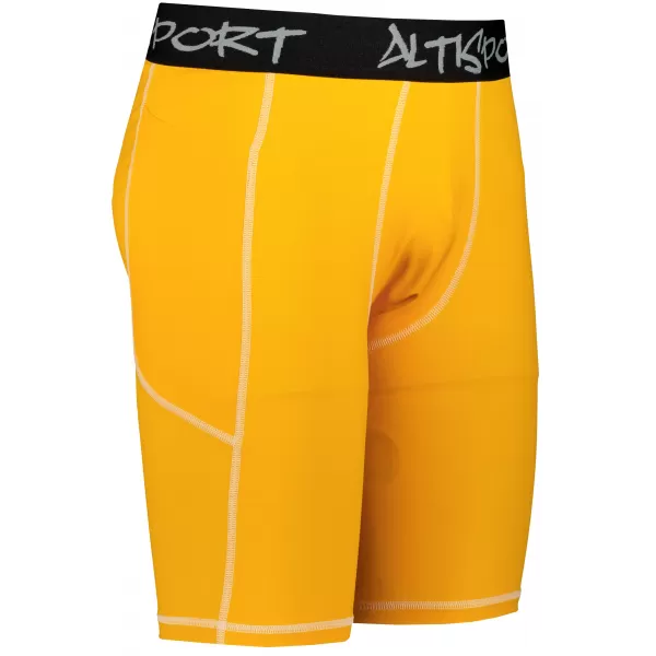  Muške sportske tajice iznad koljena premium ALTISPORT VOJ/ALM000LEG02 NARANČASTA 