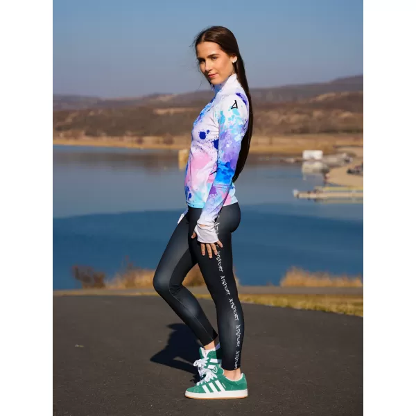  Ženska premium plus sportska majica ALTISPORT VOJ/ALW055MI04 LJUBIČASTA/PLAVA 