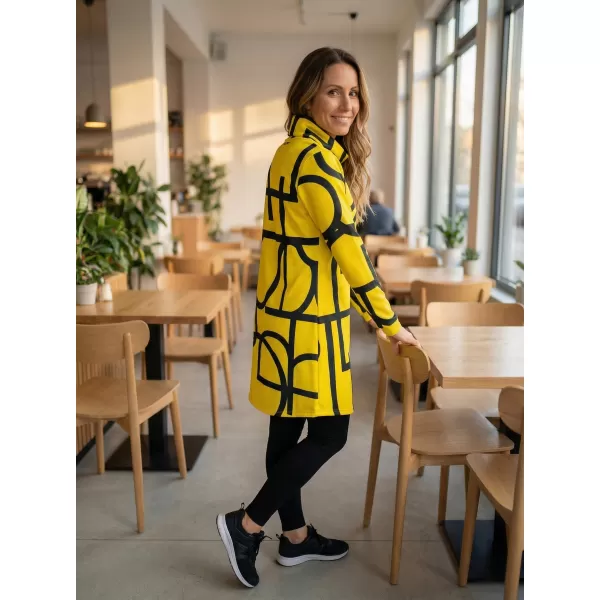 Ženska vrhunska produžena majica ALTISPORT VOJ/ALW085MI06 JANTAR 