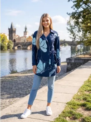 Ženska dukserica Premium torba ALTISPORT VOJ/ALW086MI05 TAMNOPLAV