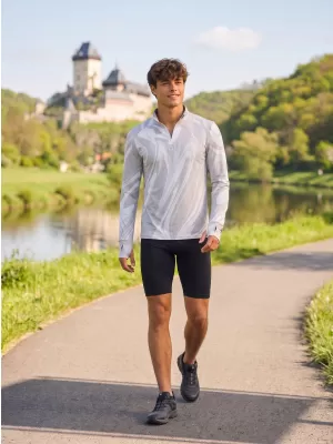 Muška sportska majica premium plus ALTISPORT VOJ/ALM072MI04 SIVA