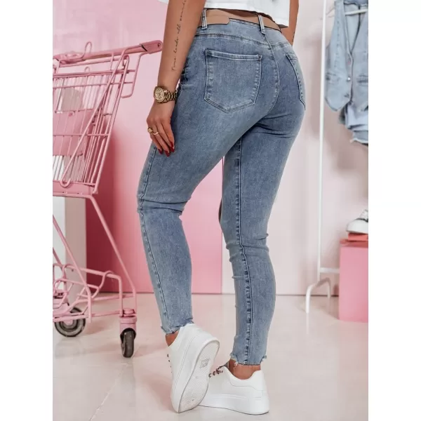  Ladijske hlače DSTREET SKINLENA UY2374 SVIJETLOPLAV 