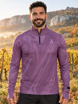 Muška sportska majica premium plus ALTISPORT VOJ/ALM072MI04 LJUBIČASTA