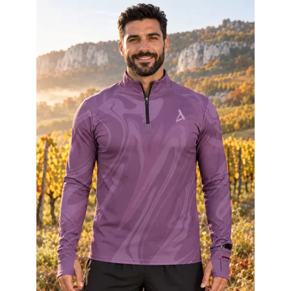  Muška sportska majica premium plus ALTISPORT VOJ/ALM072MI04 LJUBIČASTA 