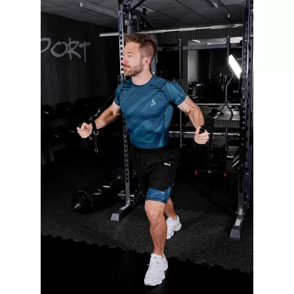  Muške sportske tajice iznad koljena premium ALTISPORT VOJ/ALM072LEG02 KEROZIN 