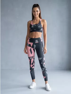 Ženske duge premium tajice ALTISPORT VOJ/ALW080LEG01 CRNO-LOSOS