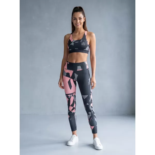  Ženske duge premium tajice ALTISPORT VOJ/ALW080LEG01 CRNO-LOSOS 