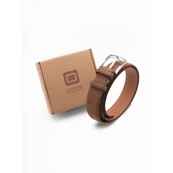  Muški pojas OMBRE OU-ACBE-0112 SMEĐI 
