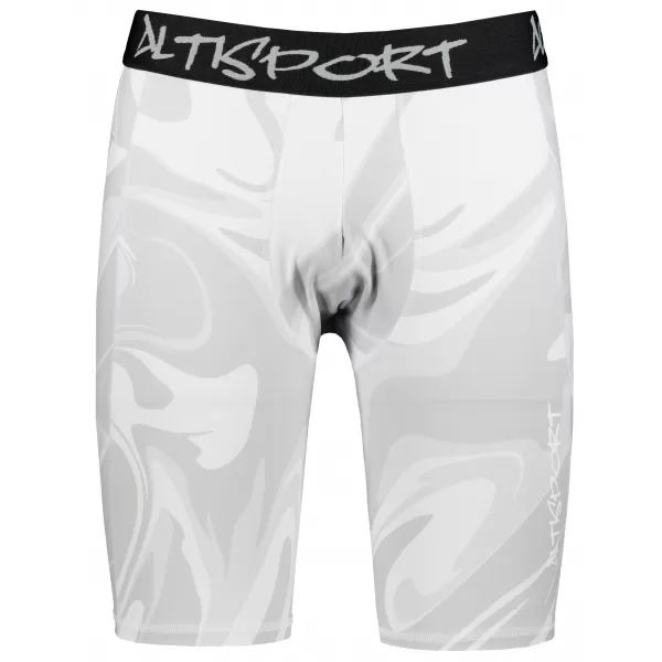  Muške sportske tajice iznad koljena premium ALTISPORT VOJ/ALM072LEG02 SIVA 