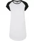 Haljina URBAN CLASSICS TB5030 BIJELA/CRNA