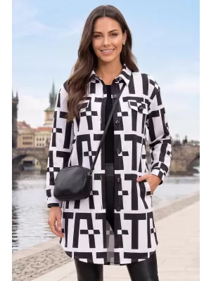 Ženska produžena majica ALTISPORT EVITA CRNA