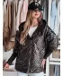 Ženska jakna DSTREET PUFFILOF TY4855 CRNI