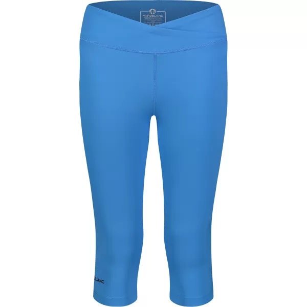  Ženske 3/4 fitness tajice NORDBLANC NBSPL8037 PLAVA 