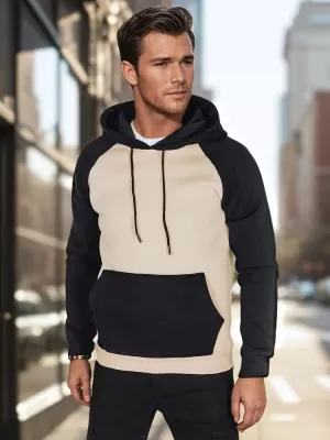 Muška dukserica DSTREET BX5890 BEŽ
