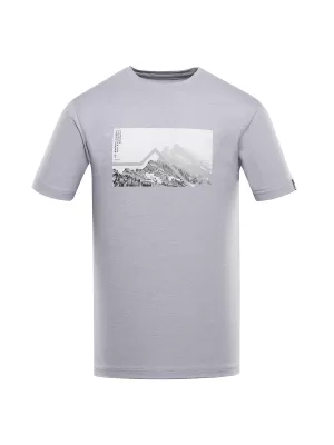 Muška majica kratkih rukava ALPINE PRO GORAF 2 SIVA