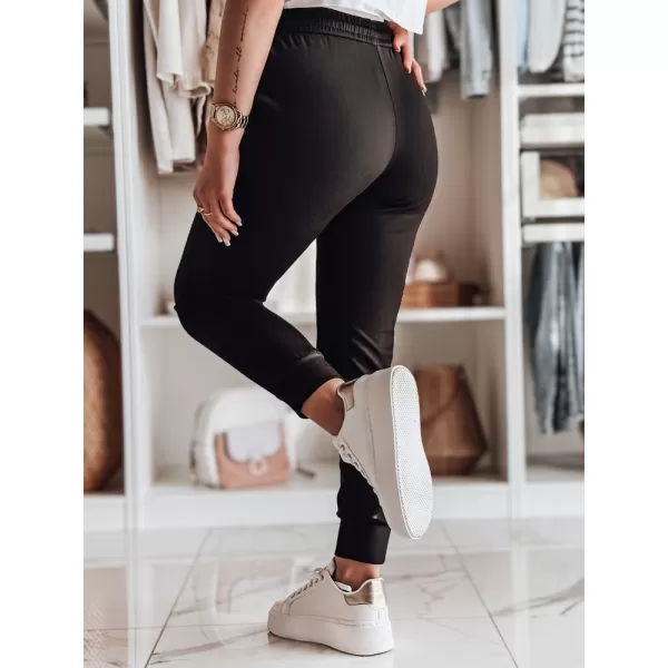  Ladijske hlače DSTREET SPORTIVO UY2398 CRNI 