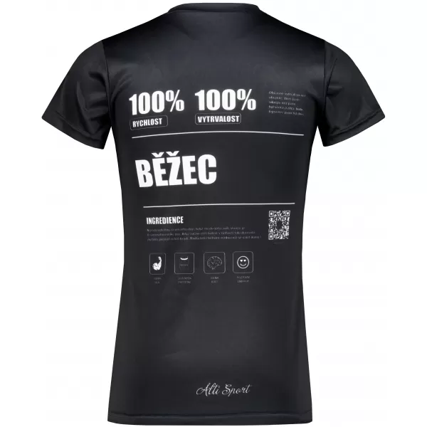  Ženska premium funkcionalna majica ALTISPORT BĚŽEC VOJ/ALW091TR01 CRNA 