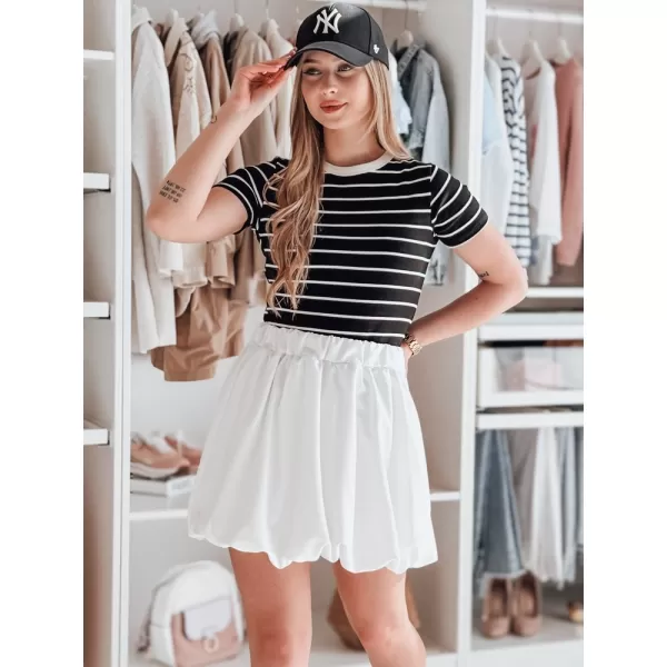  Ženska suknja DSTREET CY0501 BIJELA 