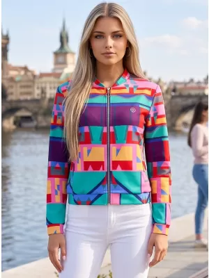 Ženska jakna ALTISPORT ELICE RUŽIČASTA