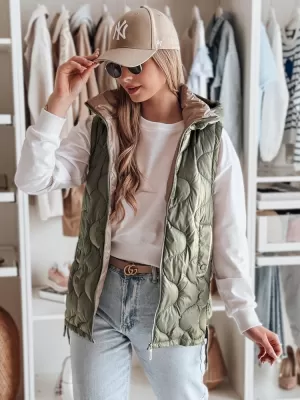 Ženska jakna DSTREET TY4877 ZELENA